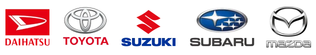 DAIHATSU・TOYOTA・SUZUKI・SUBARU・MAZDA