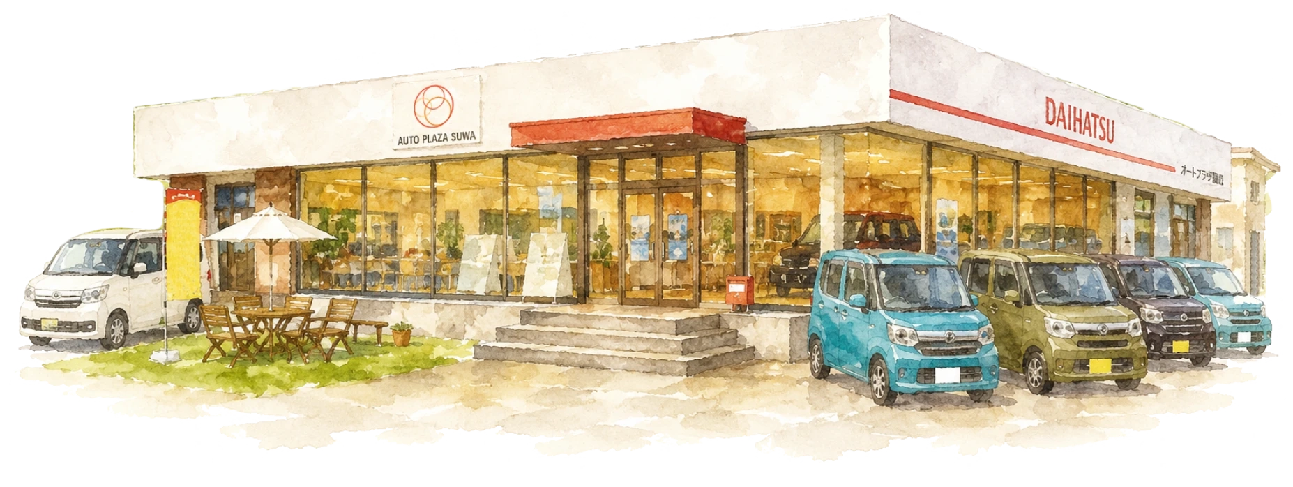 オートプラザ諏訪の店舗